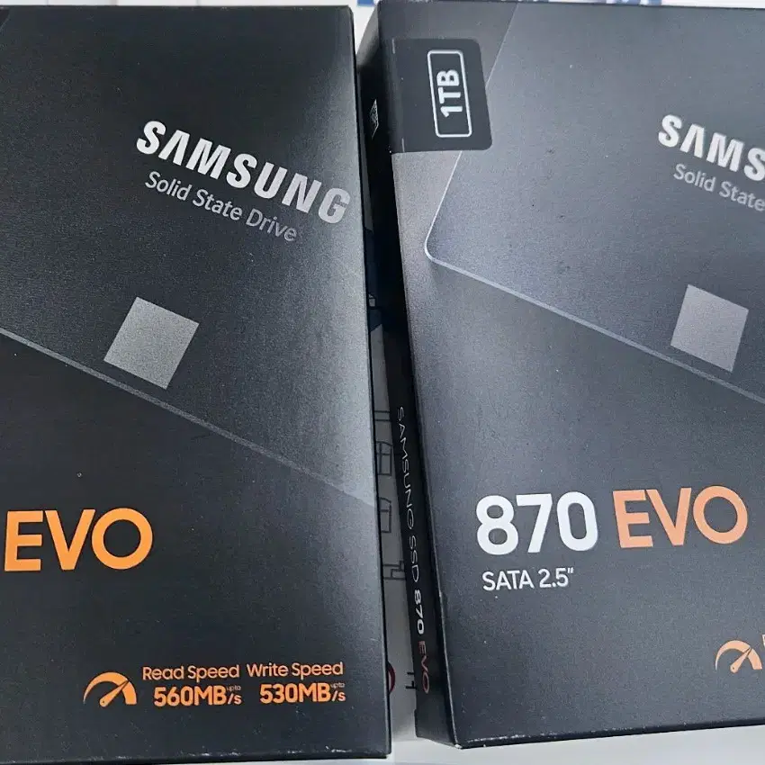 새상품)삼성 SSD EVO 870 EVO 1TB 미개봉