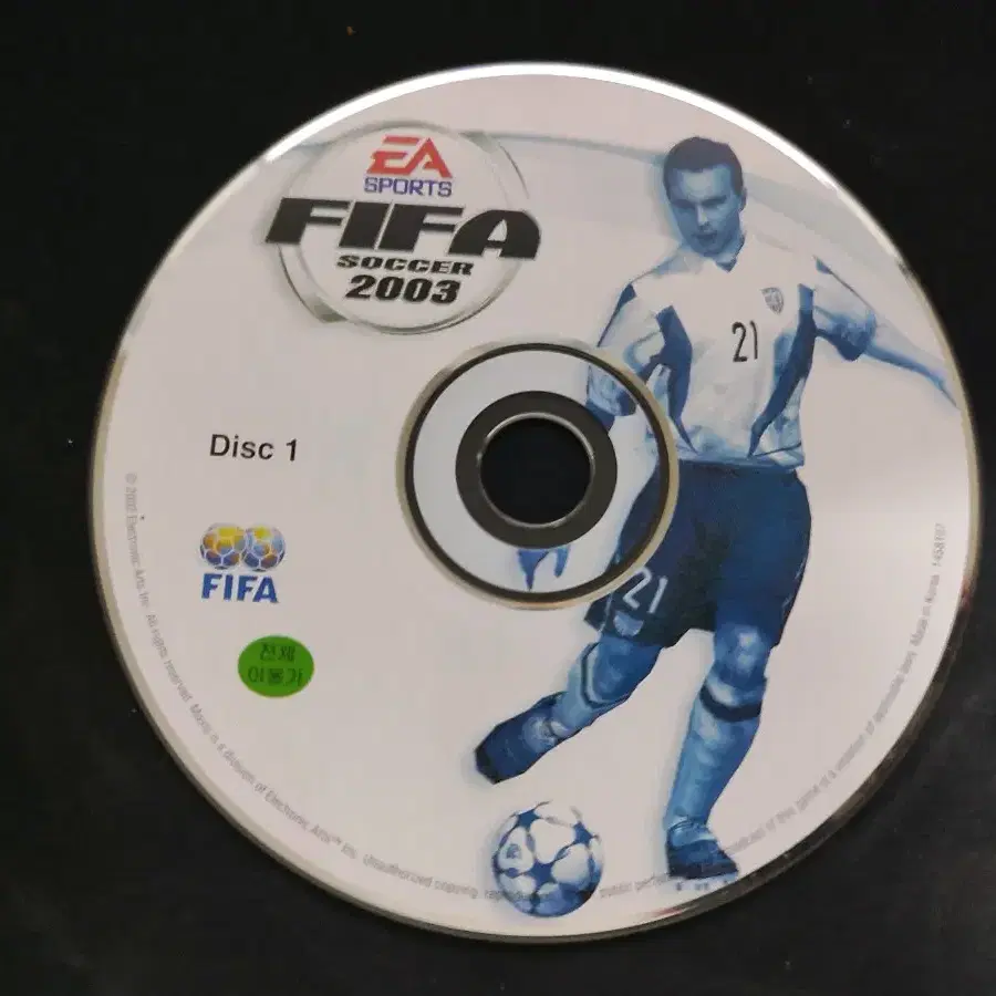 고전 게임CD FIFA2003(피파2003)