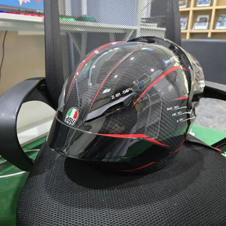 AGV GPRR 퍼포먼스 카본레드 L사이즈 판매합니다.