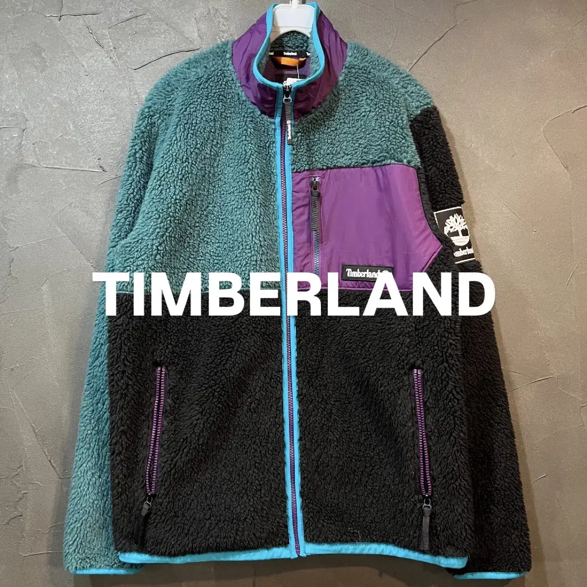 [M] TIMBERLAND 팀버랜드 플리스 집업 자켓