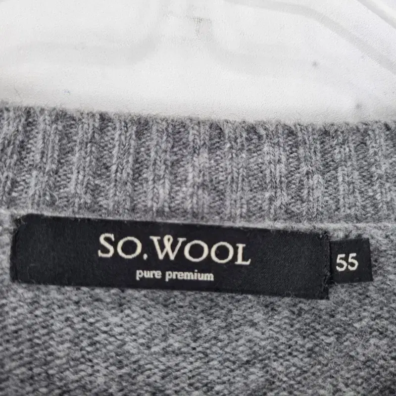 F0285 SOWOOL 여8590 도날드덕 그레이 니트/더크