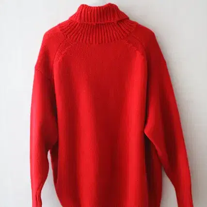 spick and span 빨강 울 turtle-neck 스웨터