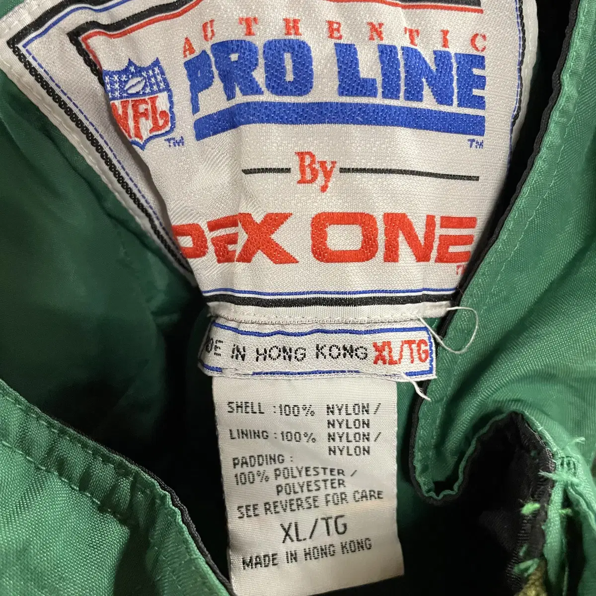 90s Pro Line NFL 필라델피아 이글스팀 아노락 후드점퍼