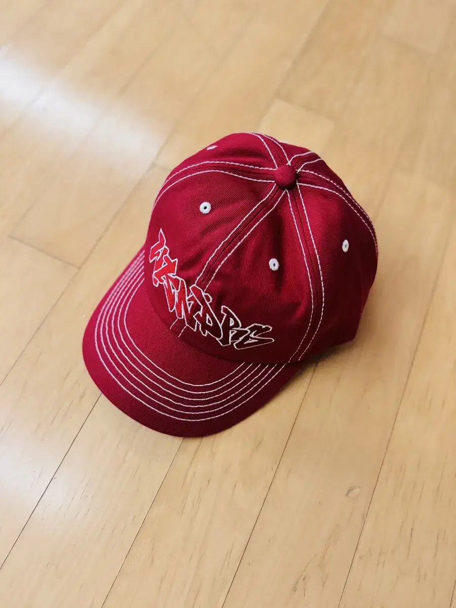 [위캔더스] GRAFFIT 6P CAP (RED)