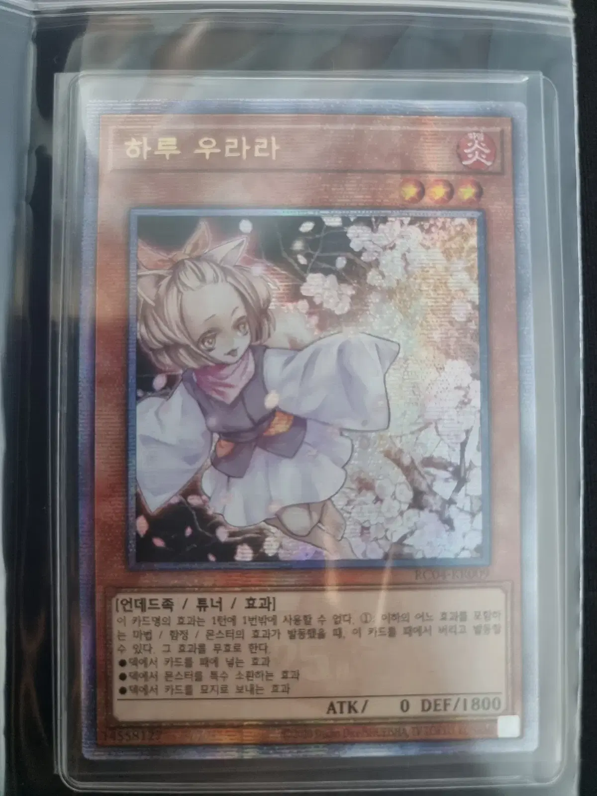 하루 우라라(RC04-KR009) QC Secret Rare