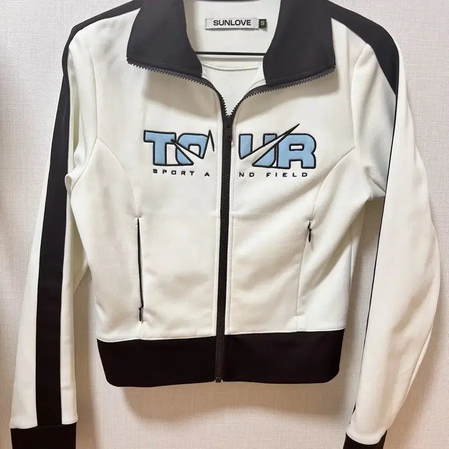 썬러브 저지 W Tour Track Jacket Ivory