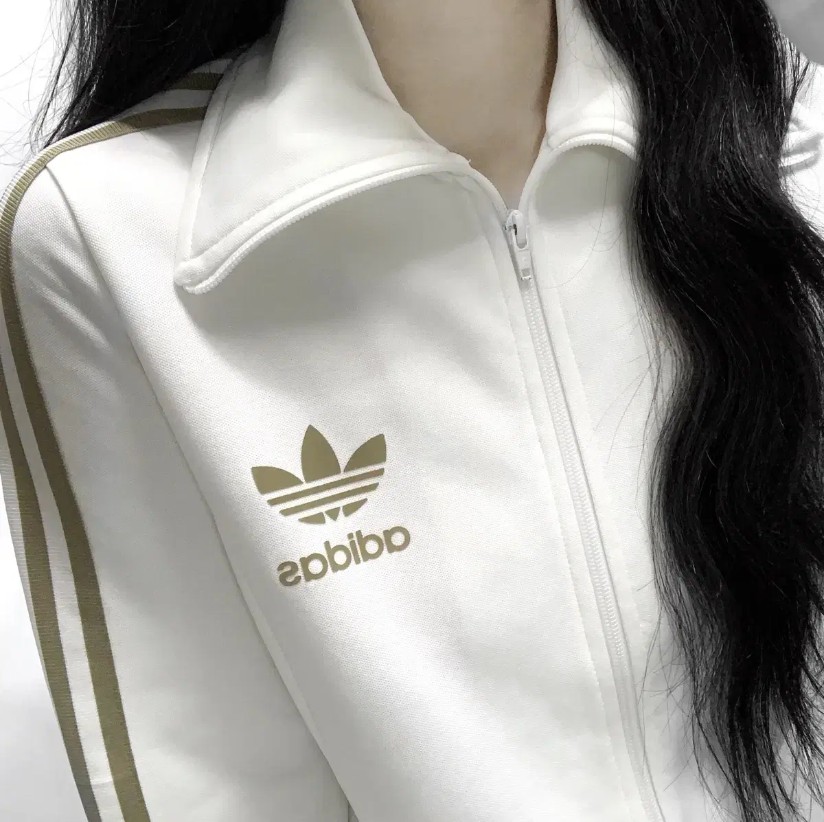 Adidas Battalion Chief Firebird Europa White Khaki Beige Tracktop