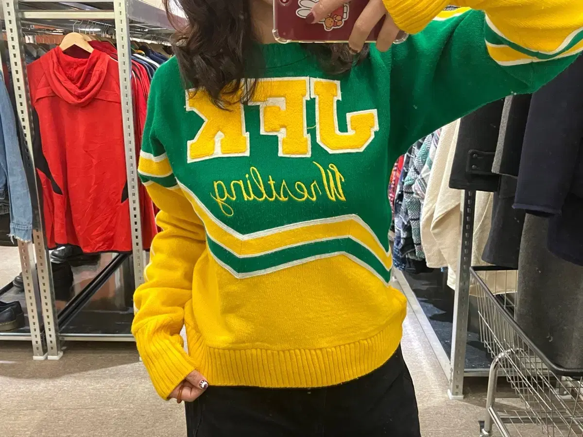 USA 80~90s Cheerleader Supply 치어리더 스웨터