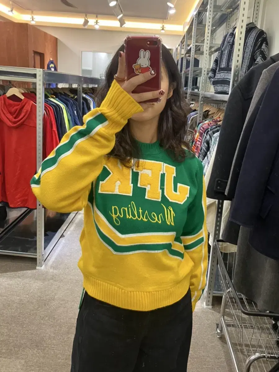 USA 80~90s Cheerleader Supply 치어리더 스웨터