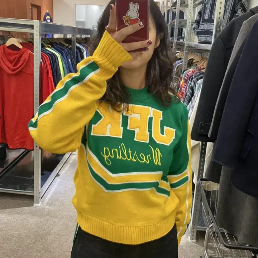 USA 80~90s Cheerleader Supply 치어리더 스웨터