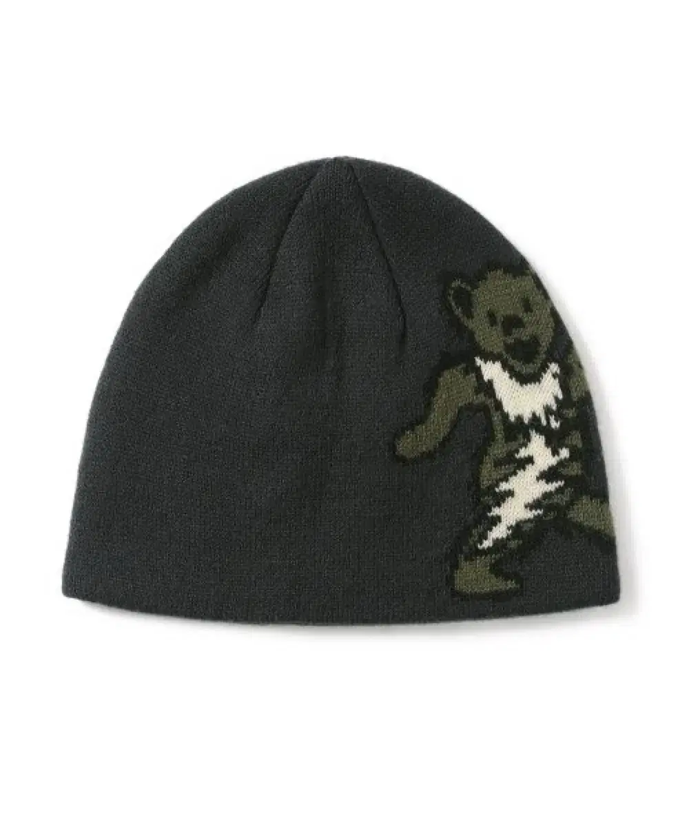 GD Dancing Bear No Cuff Beanie black