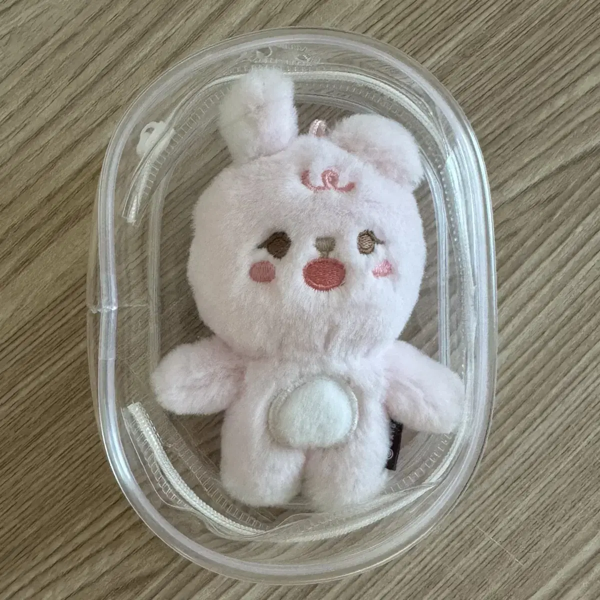 10cm 인형 pvc 투명 파우치