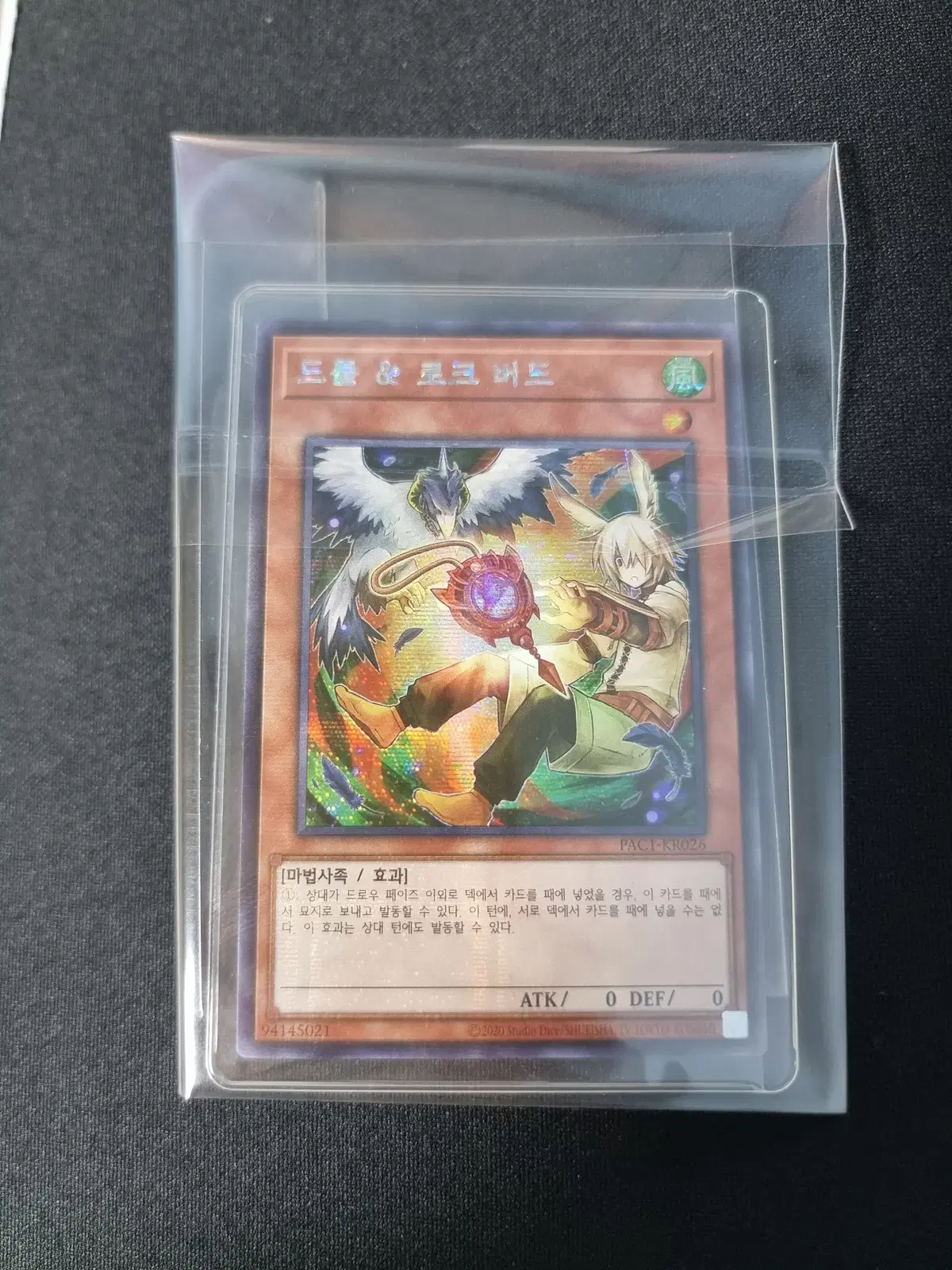 드롤&로크버드(다른일러)(PAC1-KR026A) Secret Rare