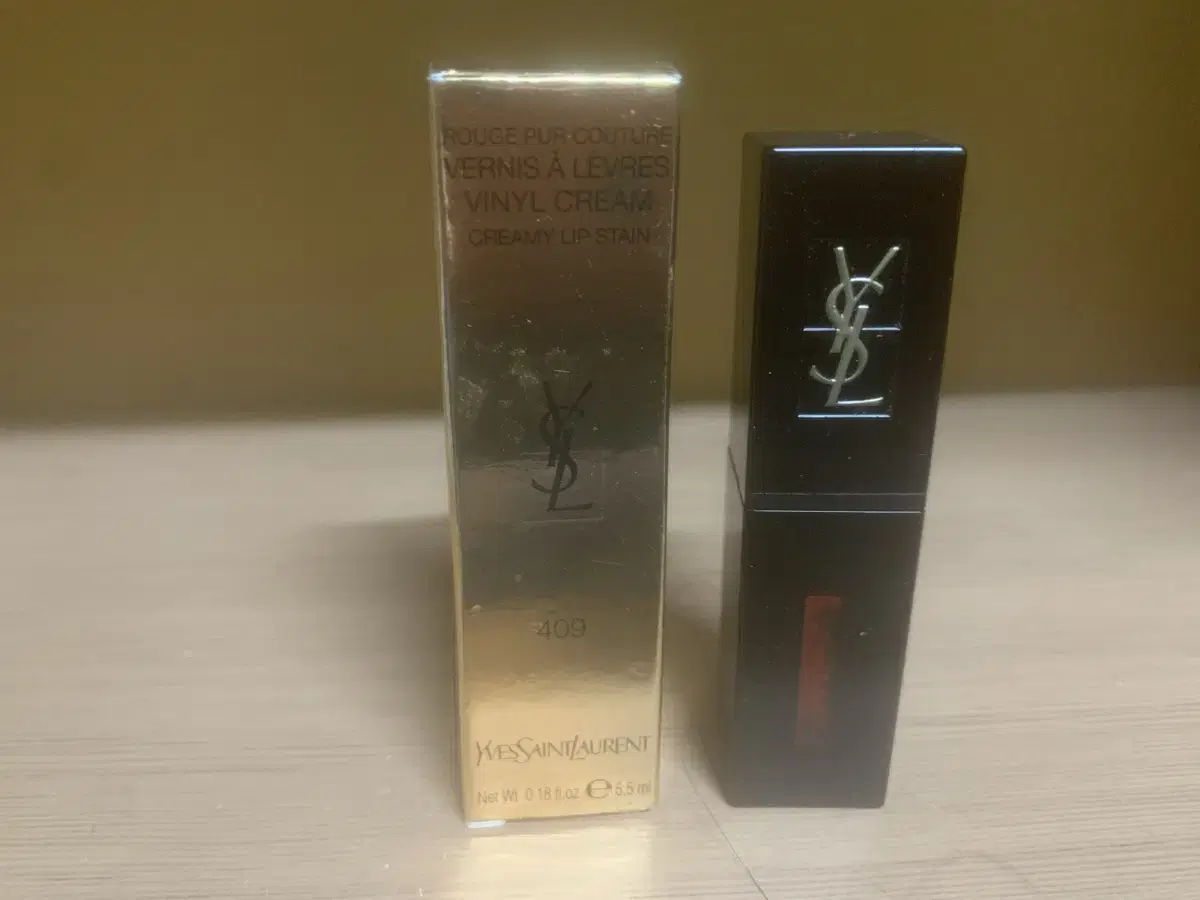 [새상품] 입생로랑 YSL 바이닐 크림틴트 409호