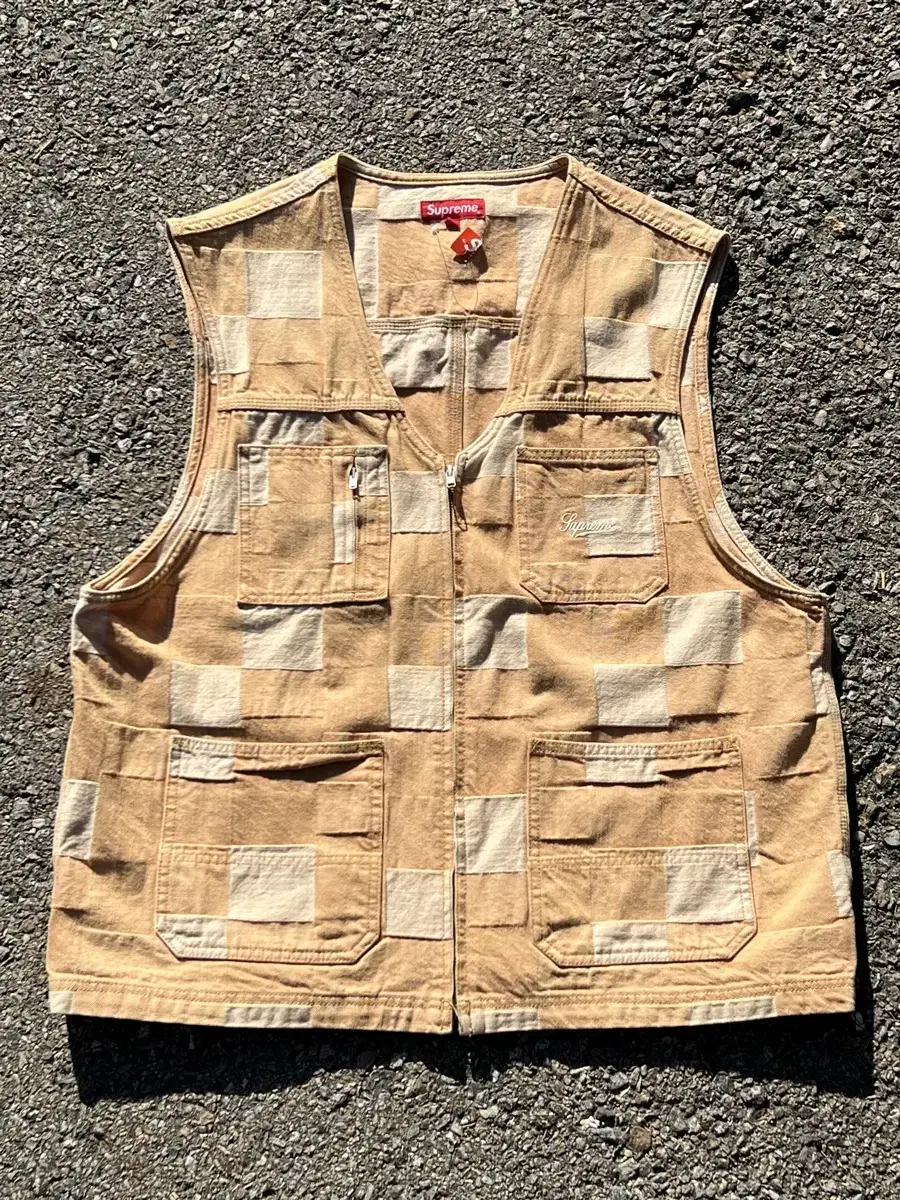 Supreme Patched Denim Vest