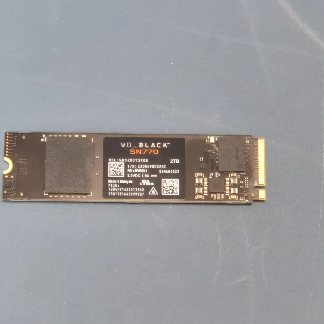 WD_BLACK SN770 NVME SSD 2TB  2테라 판매