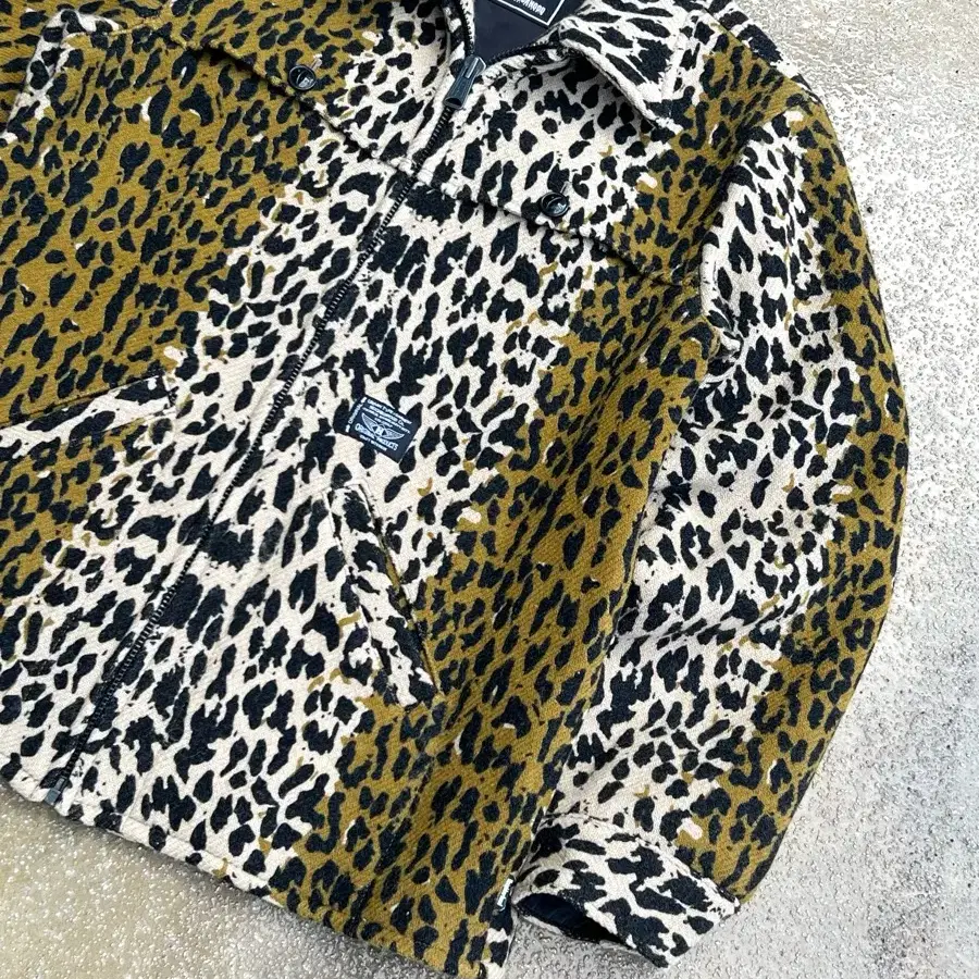 Neighborhood Leopard Wool Jacket