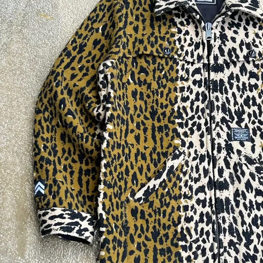 Neighborhood Leopard Wool Jacket