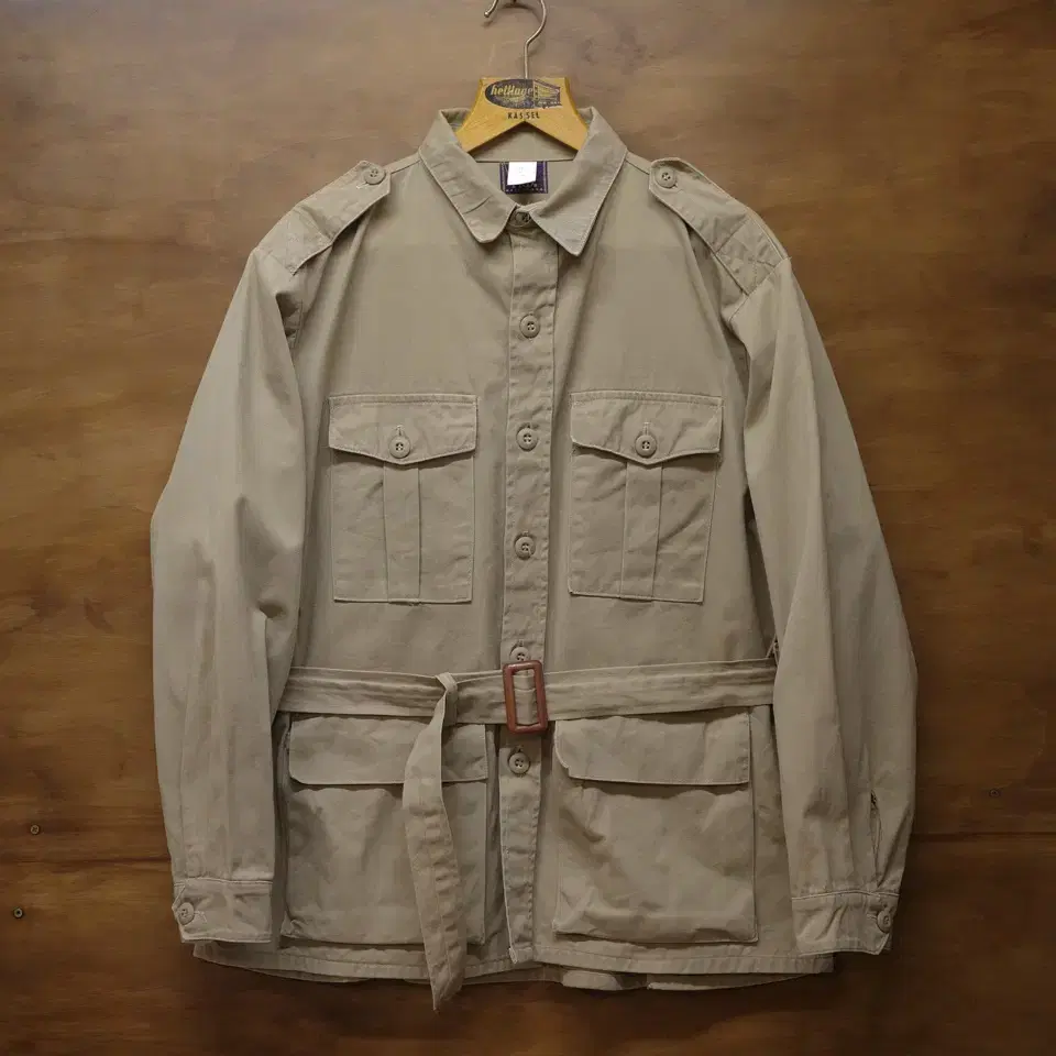 90s Gung Ho Khaki Bush Jacket