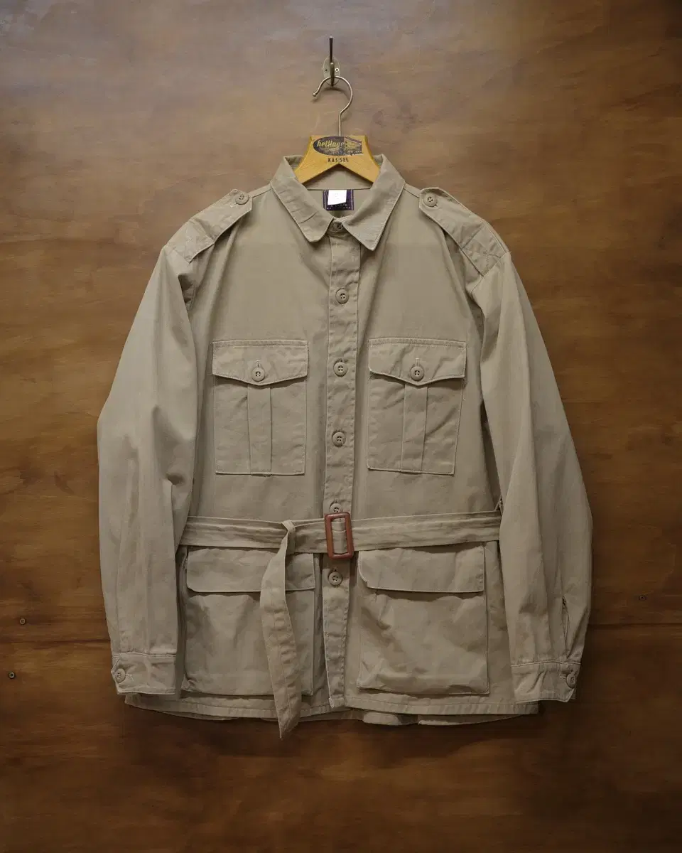 90s Gung Ho Khaki Bush Jacket