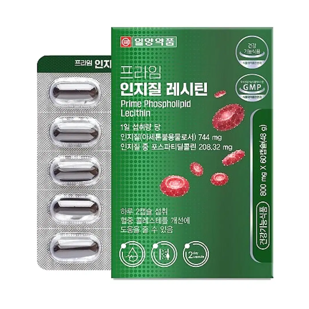 일양약품 프리미엄 인지질 레시틴 800mg x 60캡슐