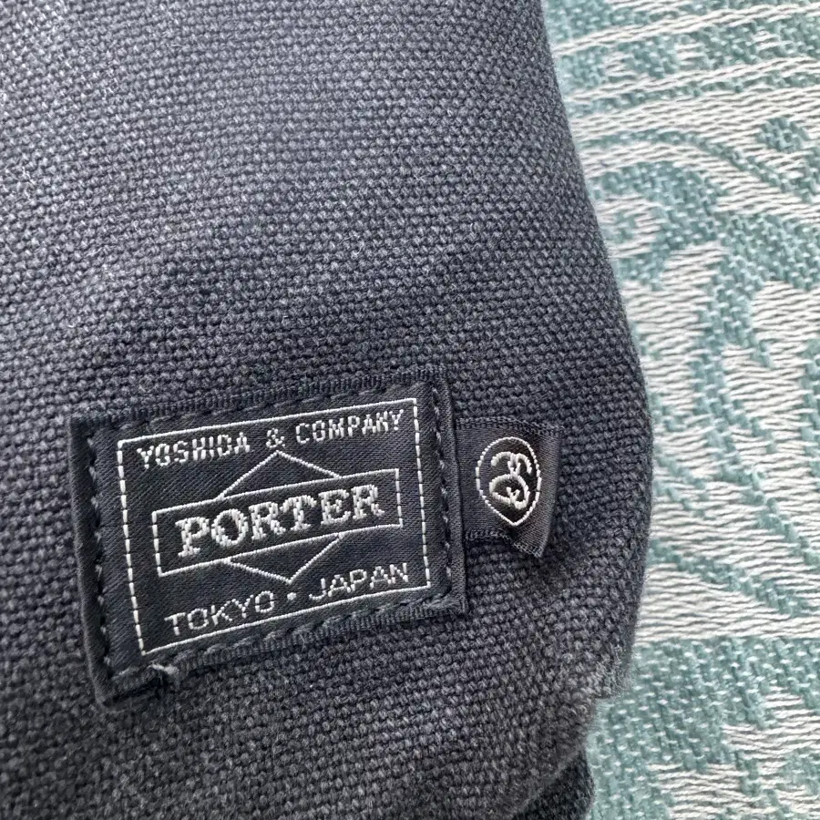 스투시 x 포터 캔버스 헬멧백 STUSSY x PORTER