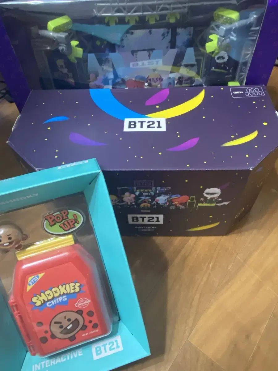 BT21 피규어 set : bt21스테이지, bt21유니버스타,,,,