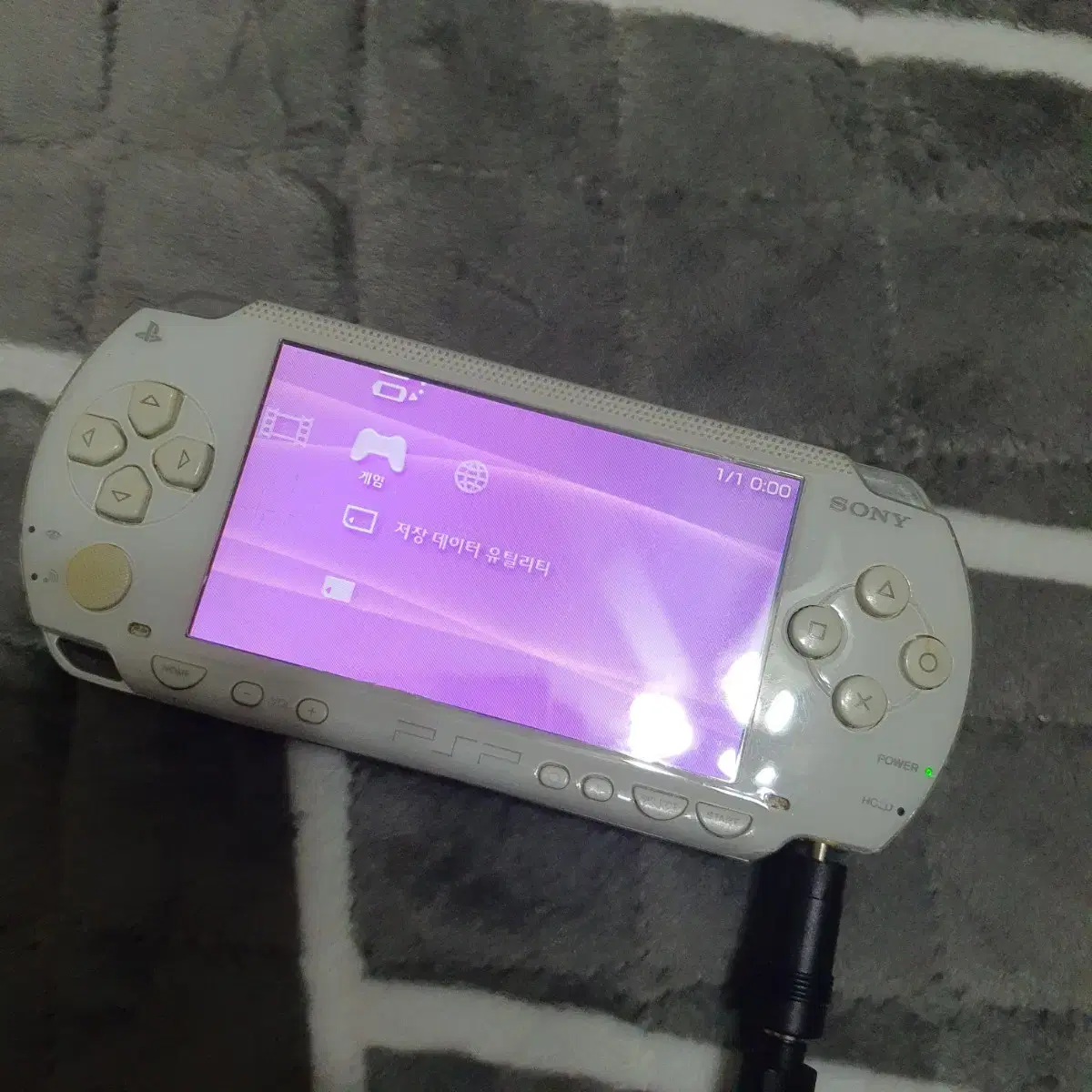 소니 psp1000번 게임기 부품용