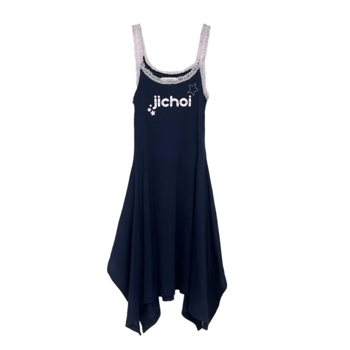 지초이 드레스 SS24 LACED DRESS NAVY