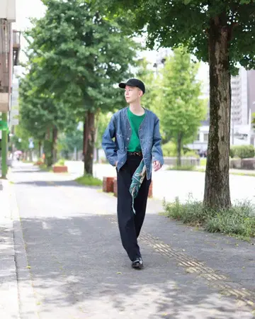 A.PRESSE 아프레쎄 데님 엔지니어 재킷 2