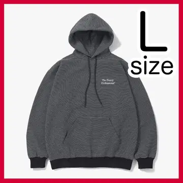 새상품 L ennoy BORDER HOODIE SWEAT 후드티
