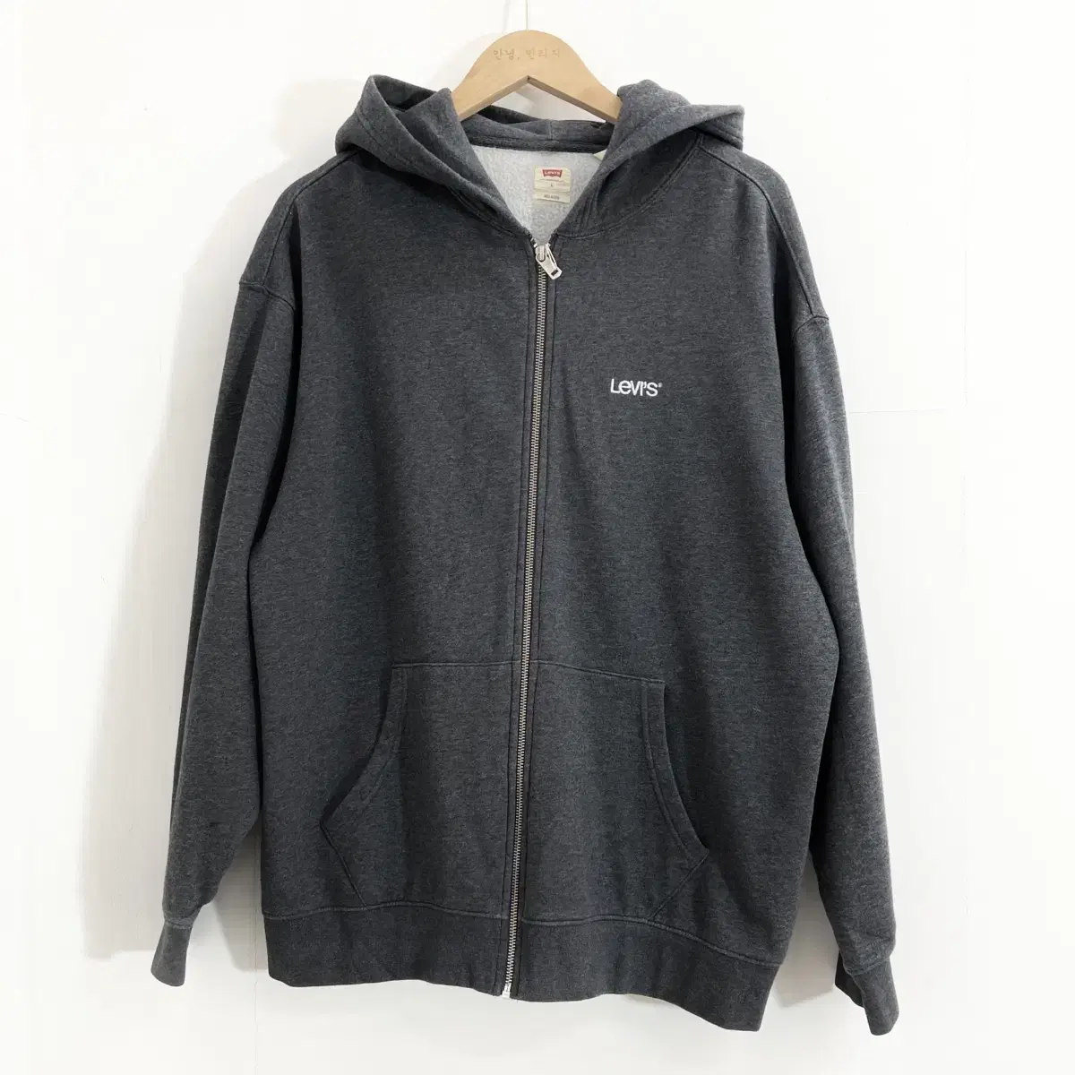 리바이스 기모 후드 집업 L(100) Levis Winter Zip up