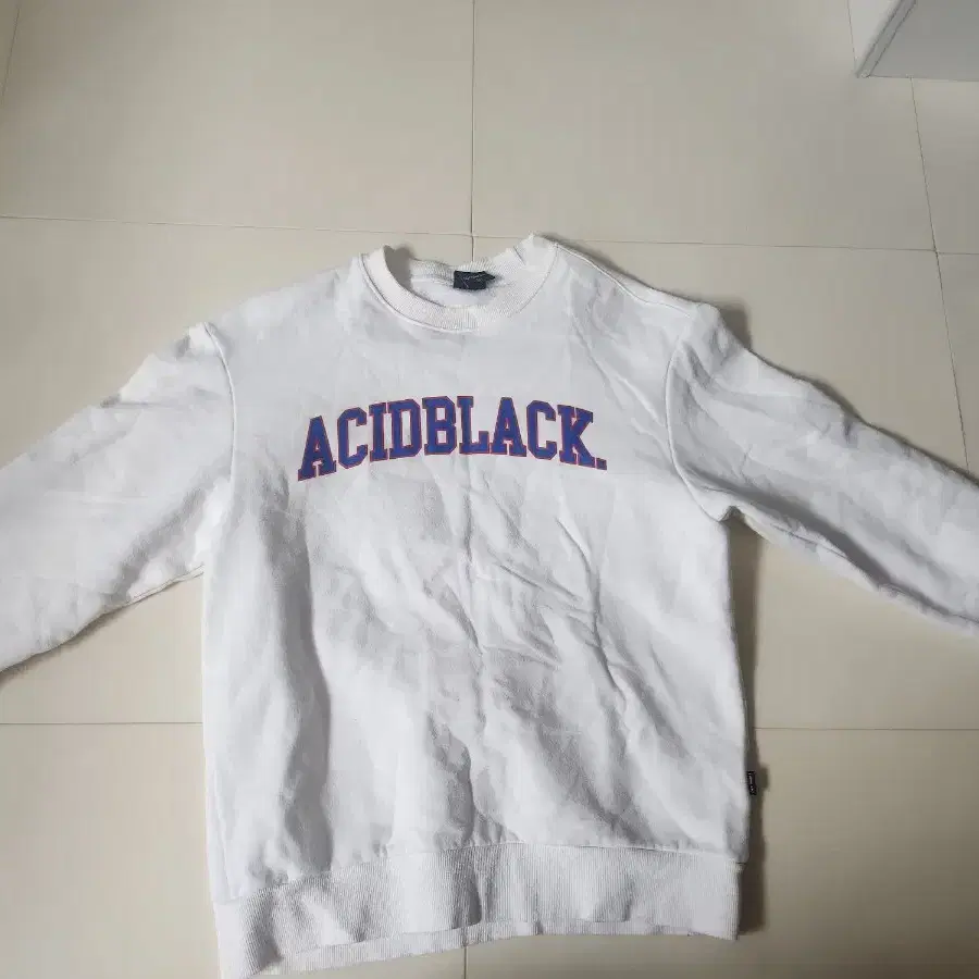 ACIDBLACK 기모 맨투맨티셔츠 팝니다