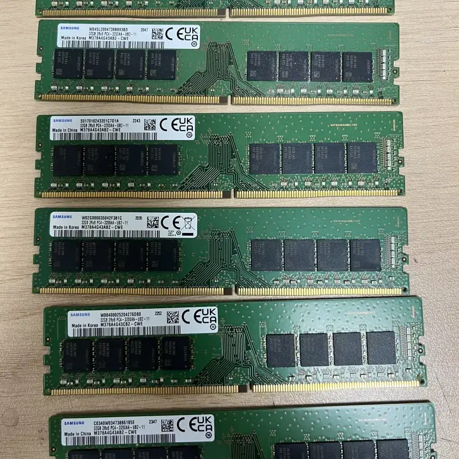 Ddr4 ram 삼성 렘 32gb 3200AA