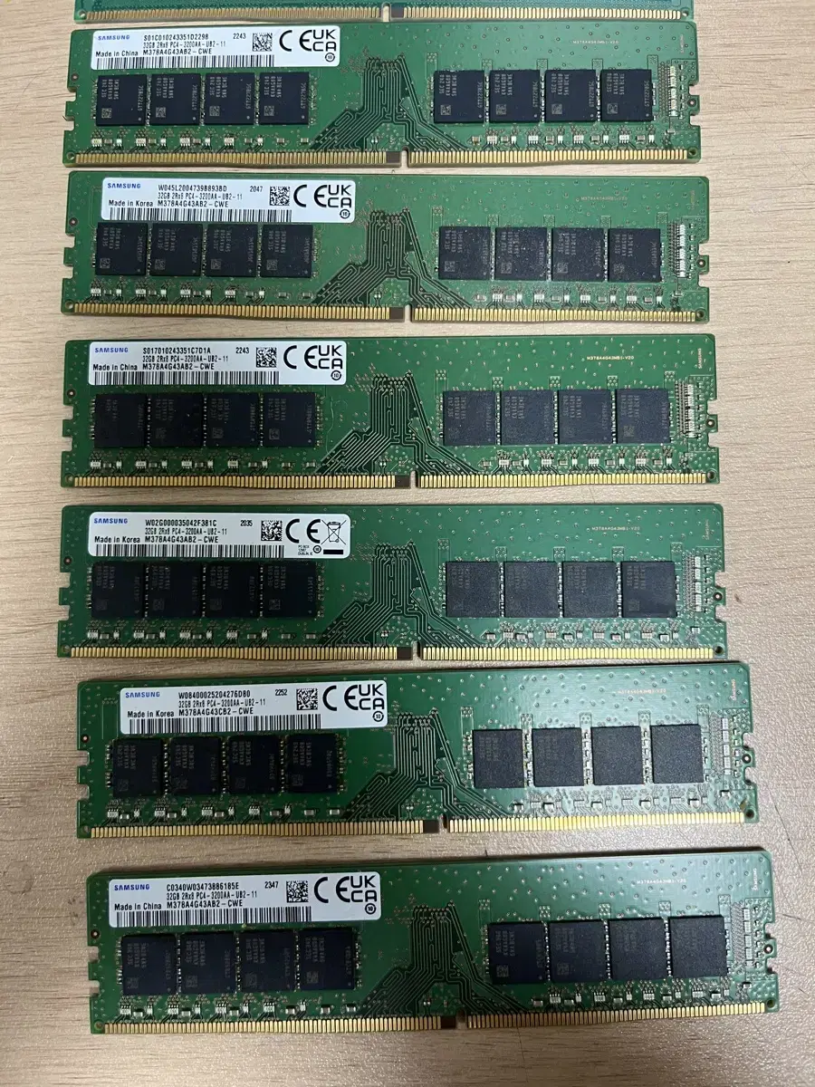 Ddr4 ram 삼성 렘 32gb 3200AA