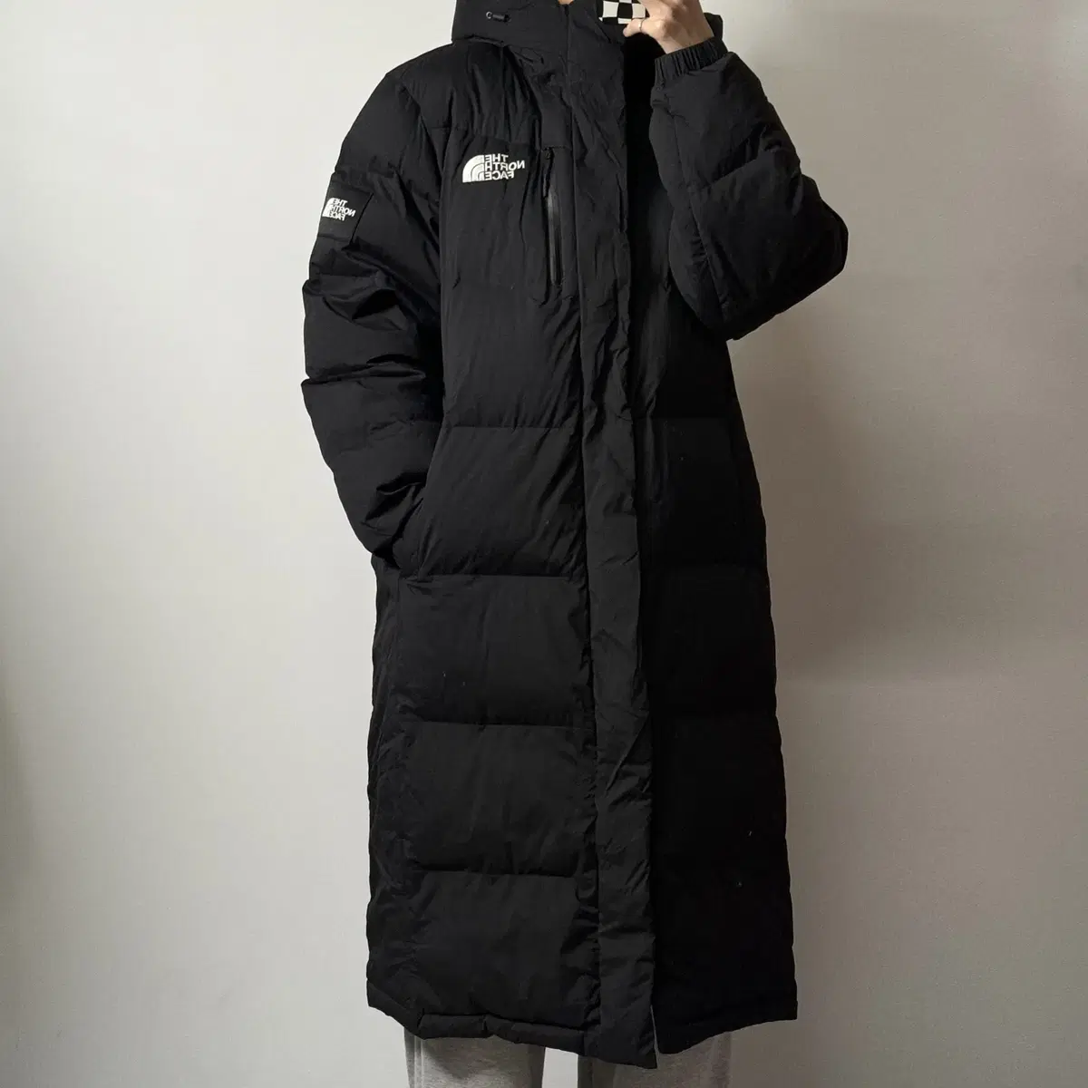 The North Face Goose Down Long Puffer Black XL [120604]