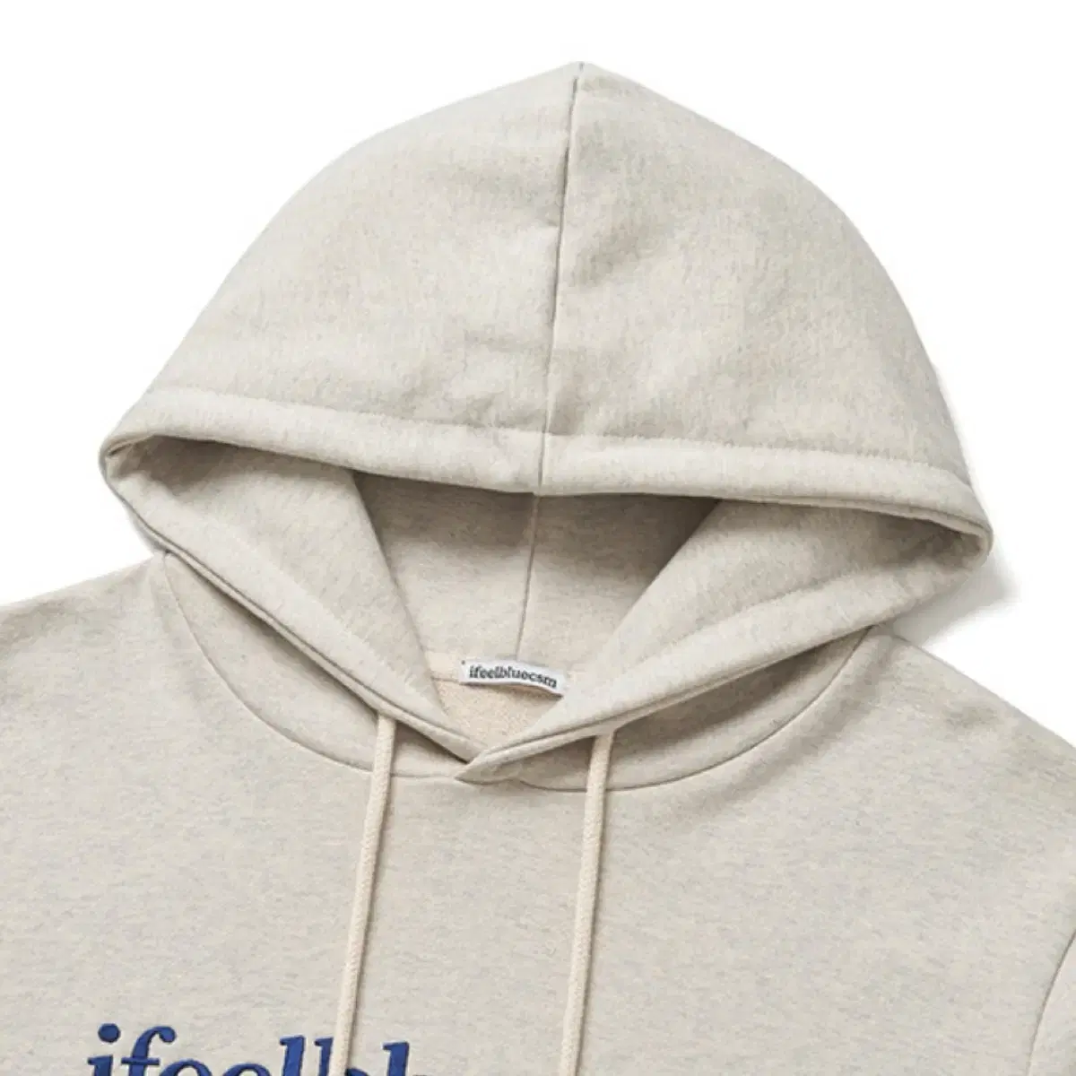 아이필블루씨에스엠 후드티 Ifeelbluecsm Hoodie Oatmea