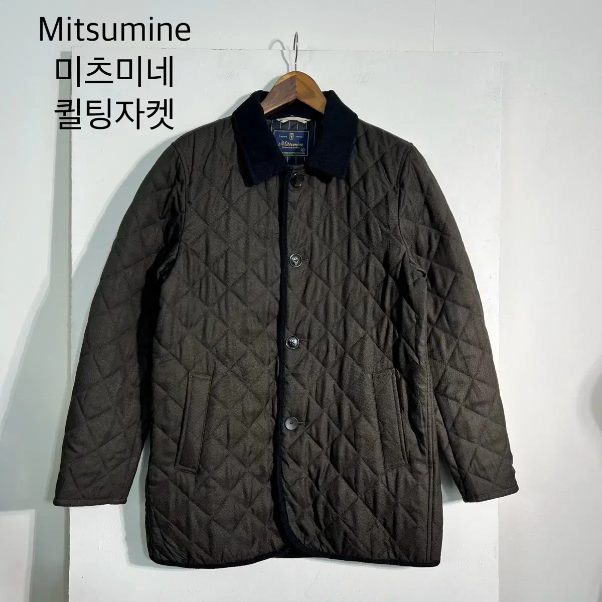 Mitsumine 미츠미네 퀼팅자켓 XL