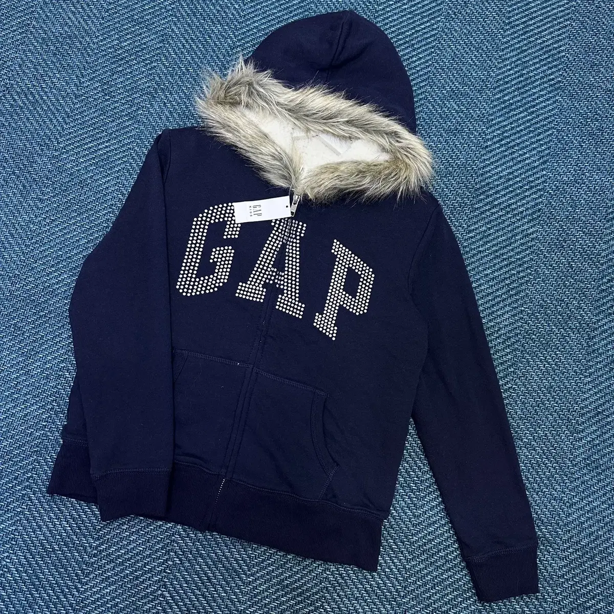 [12XL] 갭 GAP 양털 후드집업 만원샵