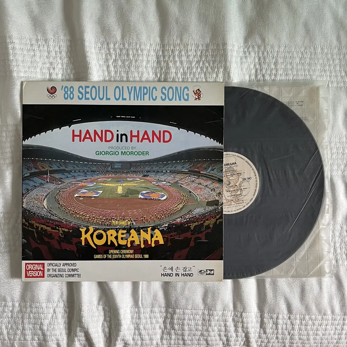 88 SEOUL OLYMPIC SONG HAND in HAND LP