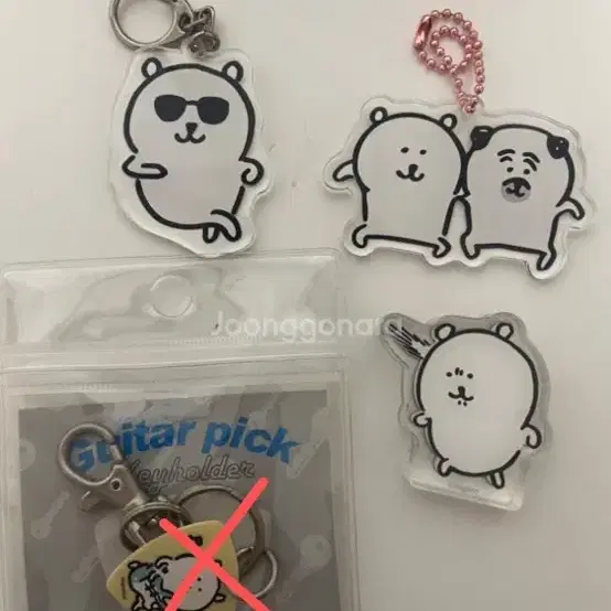 농담곰 아크릴 키링