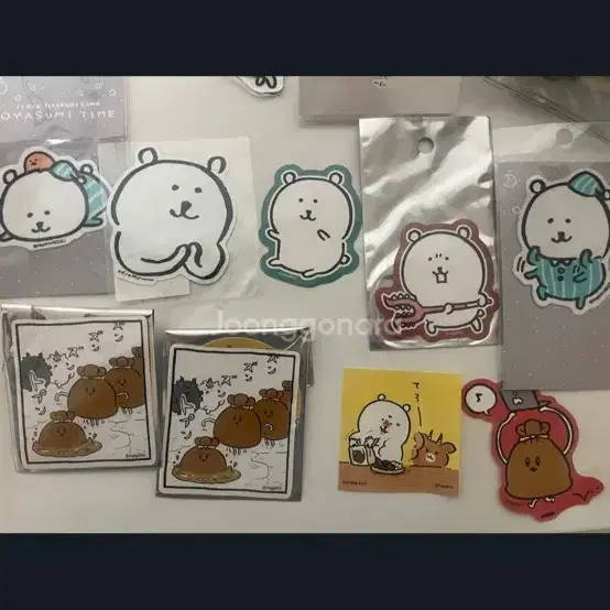 농담곰 스티커 세트