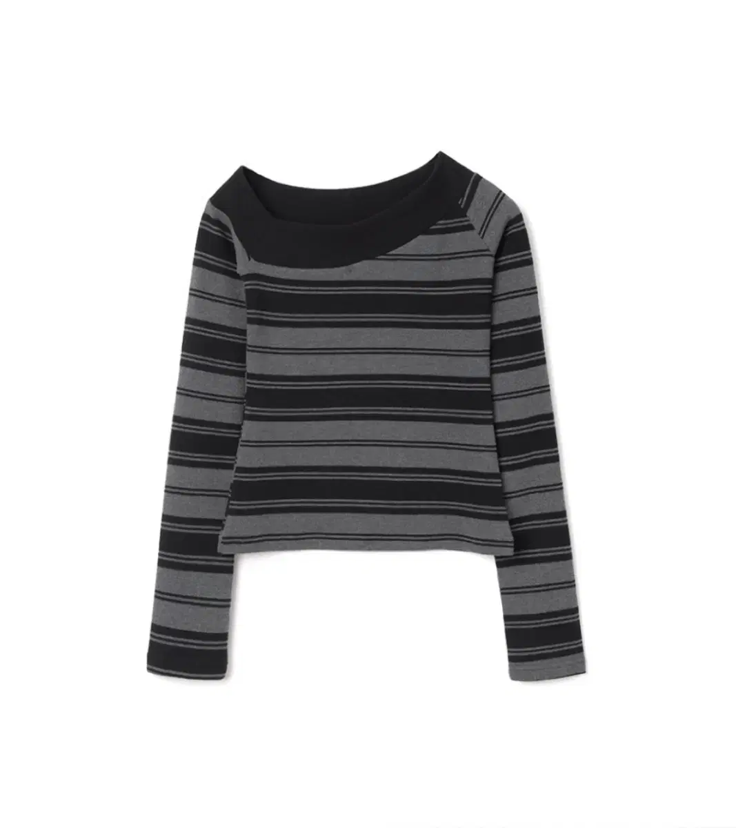 Millo Women 밀로 우먼 One Shoulder Striped T