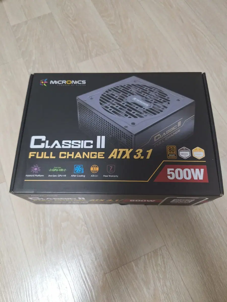 새것 미개봉 마닉 클래식2 풀체인지 500W ATX3.1 정품