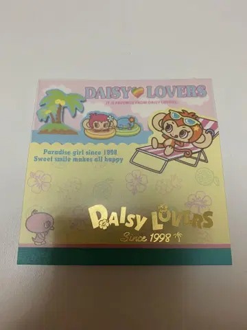 DaisyLovers 메모장 헤이세이 레트로