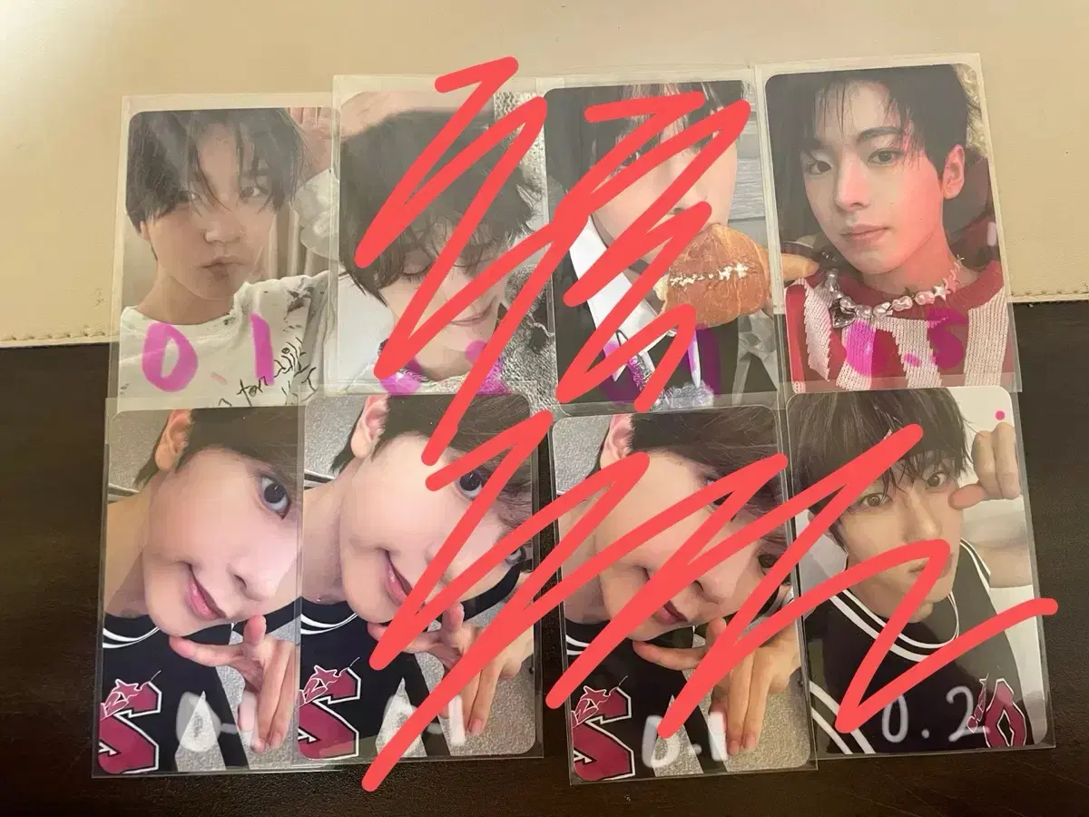 Wish photocard wts (salt bread riku steady etc.)