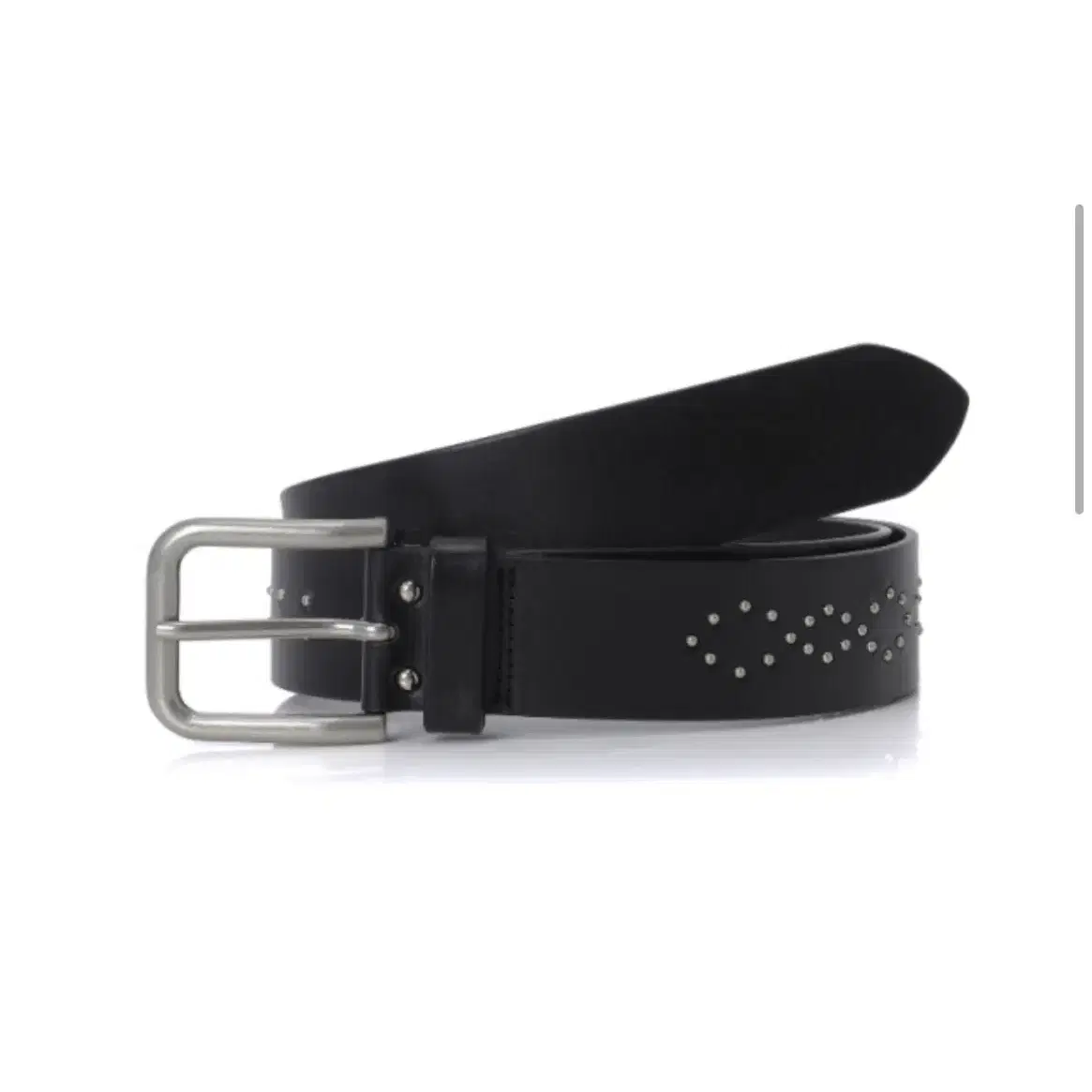 쓰리타임즈 Vintage stud belt S