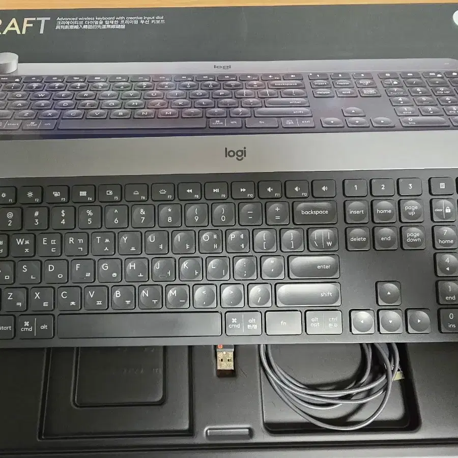 로지텍 크래프트 키보드 Logitech MX Keys Craft keyb