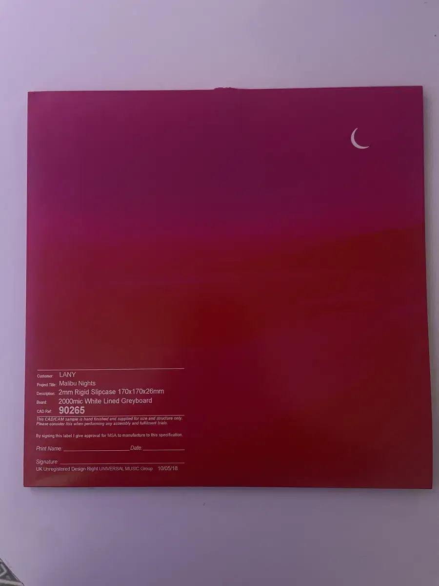 LANY Malibu Nights 레이니 말리부 나이츠 lp 판매해요