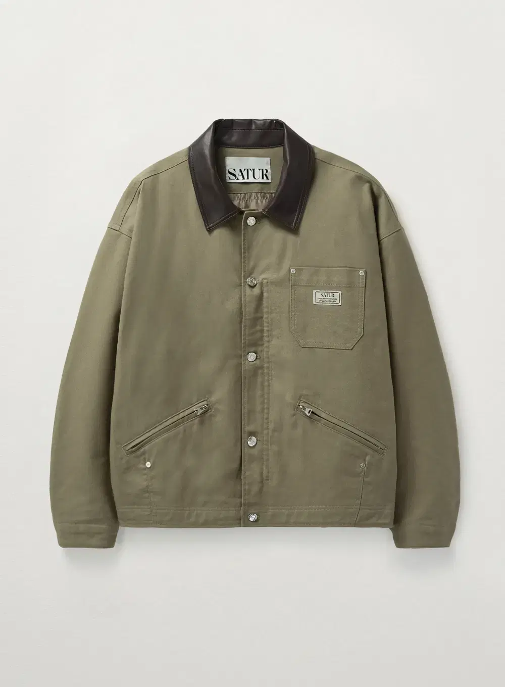 (세터)Cotton Work Jacket - Beige